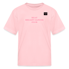 Load image into Gallery viewer, LIVE IT Kids Breast Cancer BEAT CLUB original Youth T-Shirt - pink
