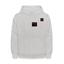 Load image into Gallery viewer, LIVE IT Kids original Hoodie - heather gray
