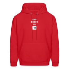 Load image into Gallery viewer, LIVE IT Men&#39;s DON&#39;T DREAM IT original Men&#39;s Hoodie - red

