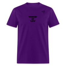 Load image into Gallery viewer, LIVE IT Unisex POWER OF LIFE original Classic T-Shirt - purple
