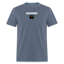 Load image into Gallery viewer, LIVE IT Pride Unisex GRATITUDE original Classic T-Shirt - denim
