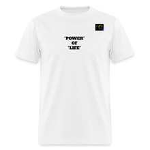 Load image into Gallery viewer, LIVE IT Pride Unisex POWER OF LIFE original Classic T-Shirt - white
