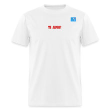 Load image into Gallery viewer, LIVE IT Italia Unisex TI AMO original Classic T-Shirt - white
