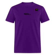 Load image into Gallery viewer, LIVE IT Pride Unisex HELLO GOODBYE original Classic T-Shirt - purple
