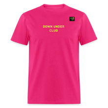 Load image into Gallery viewer, LIVE IT Aussie Unisex DOWN UNDER CLUB original Classic T-Shirt - fuchsia
