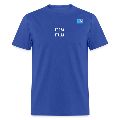 LIVE IT Italia Unisex FORZA ITALIA original Classic T-Shirt - royal blue