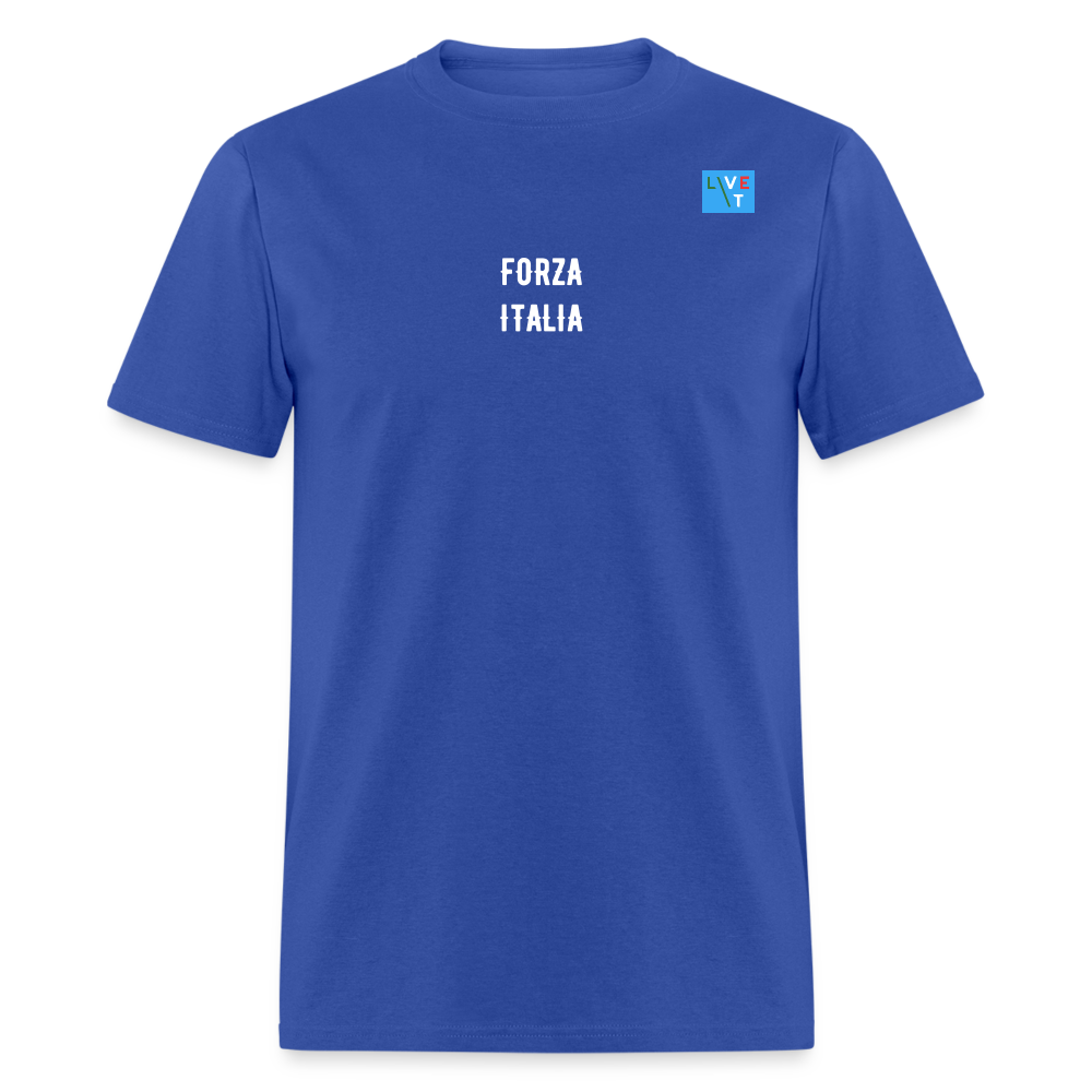 LIVE IT Italia Unisex FORZA ITALIA original Classic T-Shirt - royal blue