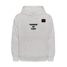 Load image into Gallery viewer, LIVE IT Kids POWER OF LIFE original Hoodie - heather gray
