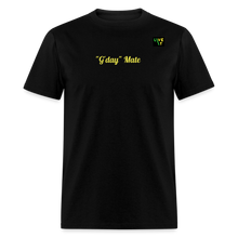Load image into Gallery viewer, LIVE IT Aussie Unisex G&#39;DAY MATE original Classic T-Shirt - black
