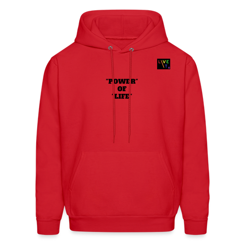 LIVE IT Pride Unisex POWER OF LIFE original Hoodie - red