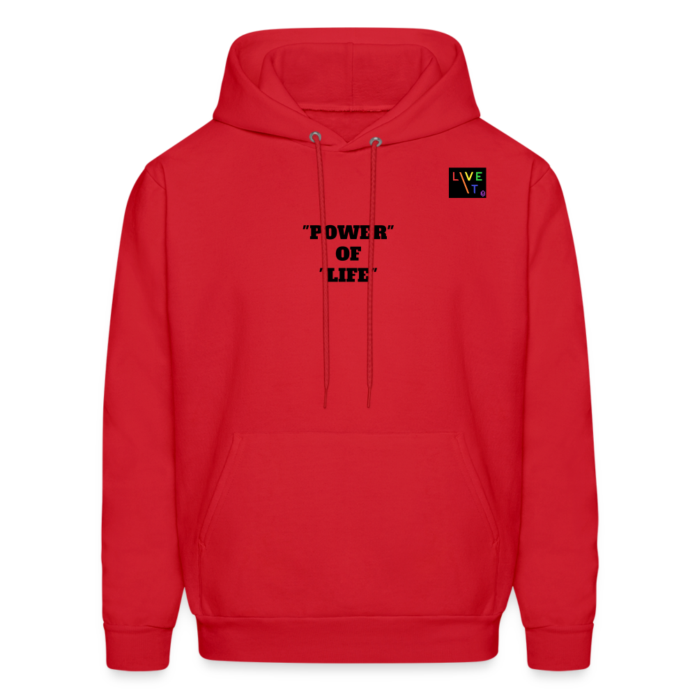 LIVE IT Pride Unisex POWER OF LIFE original Hoodie - red