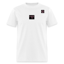 Load image into Gallery viewer, LIVE IT Breast Cancer Unisex BEAT CLUB original Classic T-Shirt - white
