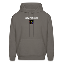 Load image into Gallery viewer, LIVE IT Pride Unisex GRATITUDE original Hoodie - asphalt gray
