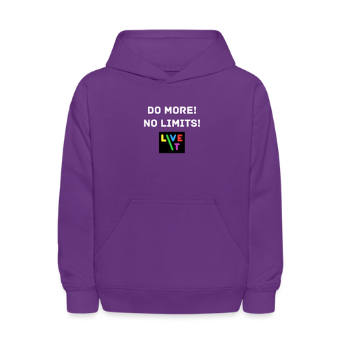 LIVE IT Kids DO MORE NO LIMITS original Hoodie - purple