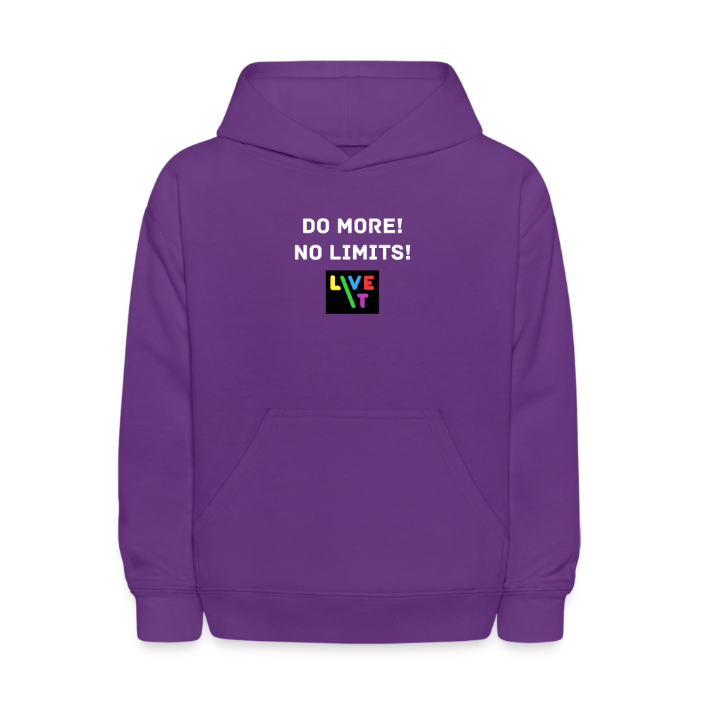LIVE IT Kids DO MORE NO LIMITS original Hoodie - purple