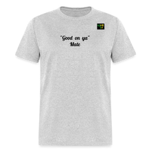 Load image into Gallery viewer, LIVE IT Aussie Unisex GOOD ON YA MATE original Classic T-Shirt - heather gray
