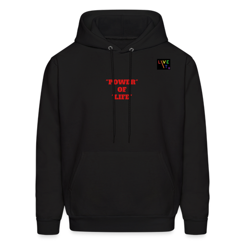 LIVE IT Pride Unisex POWER OF LIFE original Hoodie - black