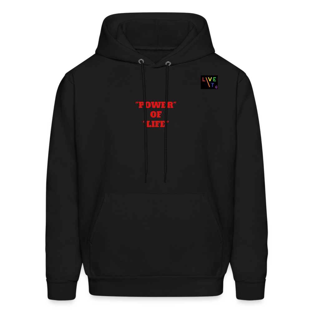 LIVE IT Pride Unisex POWER OF LIFE original Hoodie - black