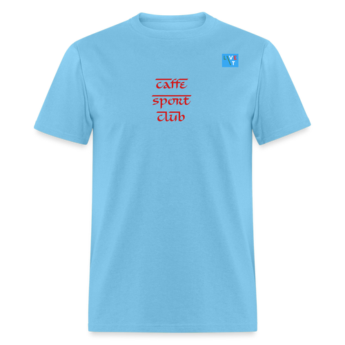 LIVE IT Italia Unisex CAFFE SPORT CLUB original Classic T-Shirt - aquatic blue