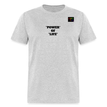 Load image into Gallery viewer, LIVE IT Pride Unisex POWER OF LIFE original Classic T-Shirt - heather gray
