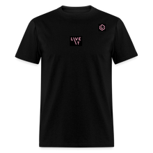 Load image into Gallery viewer, LIVE IT Breast Cancer Unisex BEAT CLUB original Classic T-Shirt - black
