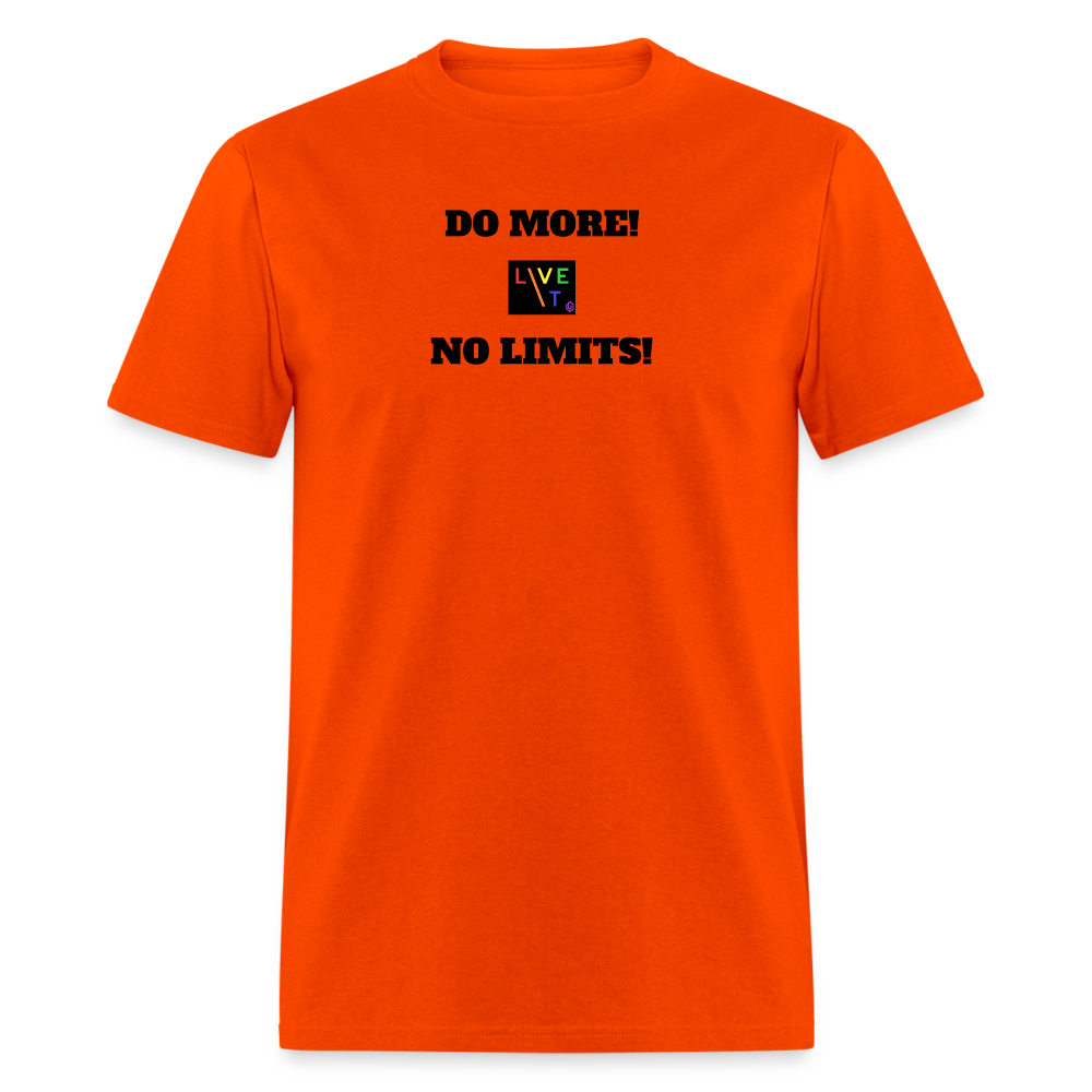 LIVE IT Pride Unisex DO MORE NO LIMITS original Classic T-Shirt - orange