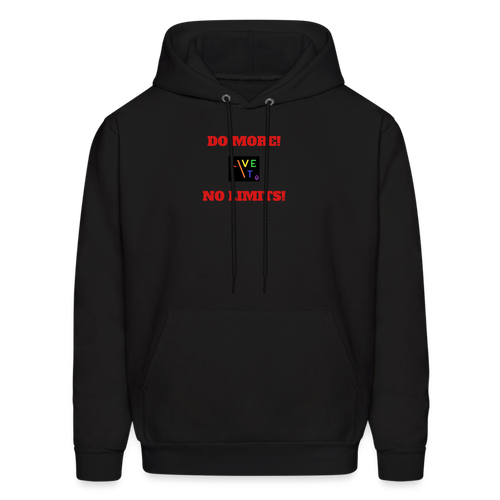 LIVE IT Pride Unisex DO MORE NO LIMITS original Hoodie - black