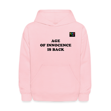 Load image into Gallery viewer, LIVE IT Kids AGE OF INNOCENCE IS BACK original Hoodie - pink
