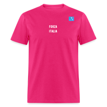 Load image into Gallery viewer, LIVE IT Italia Unisex FORZA ITALIA original Classic T-Shirt - fuchsia
