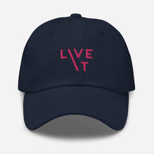 Load image into Gallery viewer, LIVE IT Breast Cancer AWARENESS and SURVIVOR original Classic Cap
