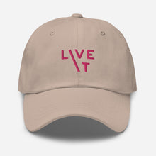 Load image into Gallery viewer, LIVE IT Breast Cancer AWARENESS and SURVIVOR original Classic Cap
