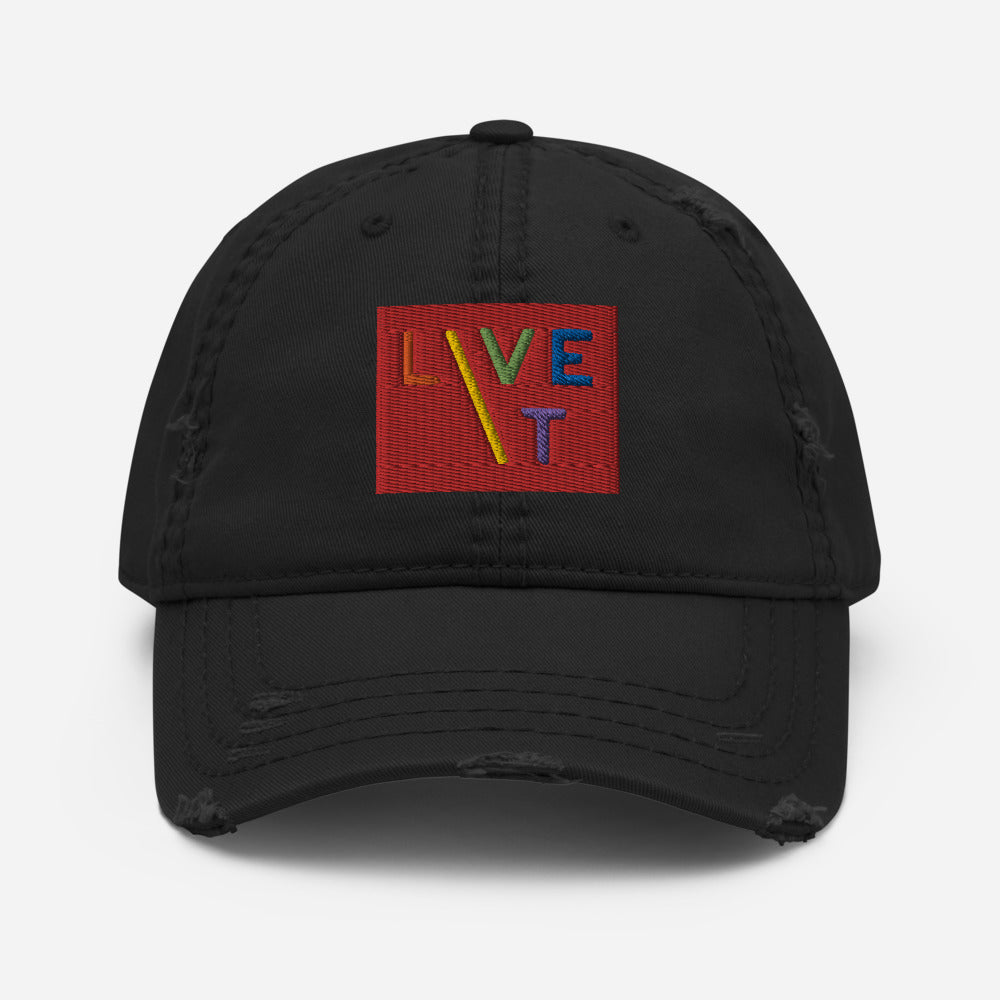 LIVE IT Pride signature Distressed Cap