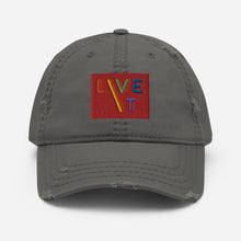 Load image into Gallery viewer, LIVE IT Pride signature Distressed Cap
