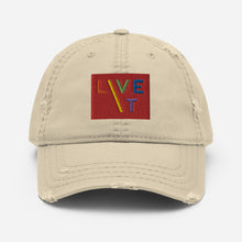 Load image into Gallery viewer, LIVE IT Pride signature Distressed Cap
