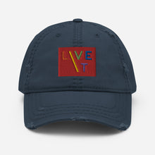 Load image into Gallery viewer, LIVE IT Pride signature Distressed Cap
