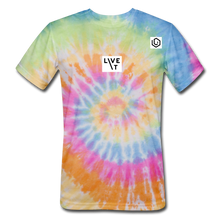 Load image into Gallery viewer, LIVE IT Unisex original Tie Dye T-Shirt - rainbow
