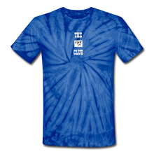 Load image into Gallery viewer, LIVE IT Unisex &quot;LIVE IT CLUB&quot; original Tie Dye T-Shirt - spider blue
