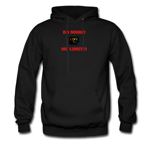 LIVE IT Pride Unisex DO MORE NO LIMITS original Hoodie - black