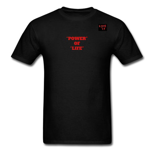 LIVE IT Unisex POWER OF LIFE original Classic T-Shirt - black