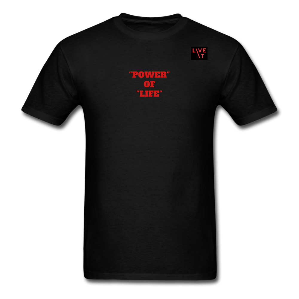 LIVE IT Unisex POWER OF LIFE original Classic T-Shirt - black