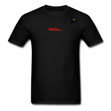 Load image into Gallery viewer, LIVE IT Pride Unisex HELLO GOODBYE original Classic T-Shirt - black
