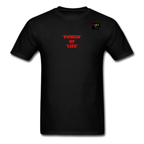 LIVE IT Pride Unisex POWER OF LIFE original Classic T-Shirt - black