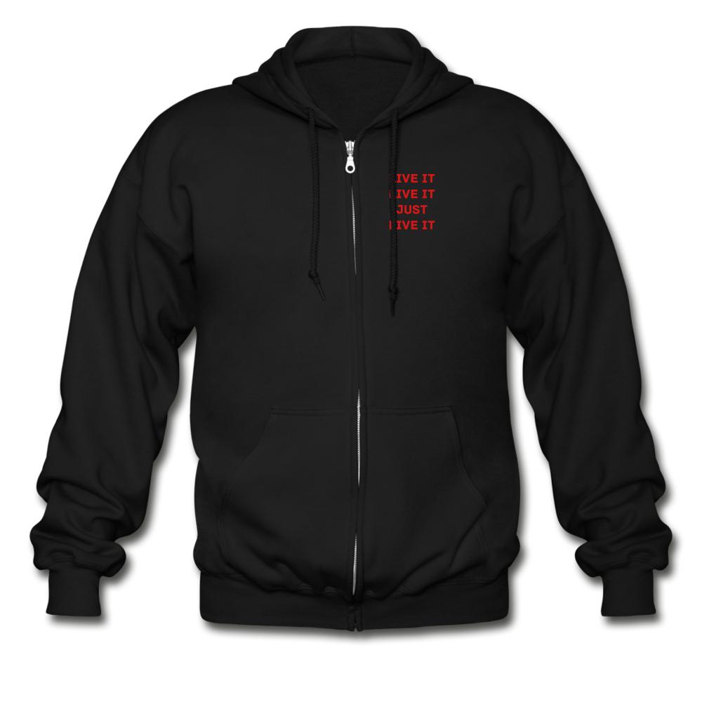 LIVE IT Unisex original Zip Hoodie - black