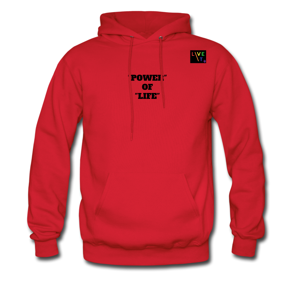 LIVE IT Pride Unisex POWER OF LIFE original Hoodie - red