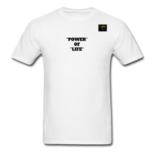 Load image into Gallery viewer, LIVE IT Pride Unisex POWER OF LIFE original Classic T-Shirt - white
