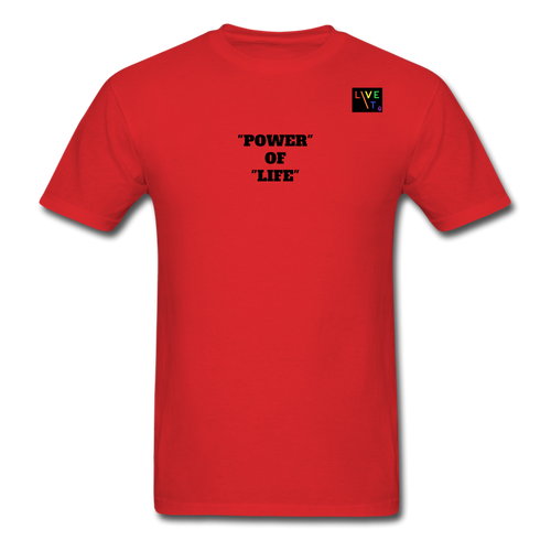 LIVE IT Pride Unisex POWER OF LIFE original Classic T-Shirt - red