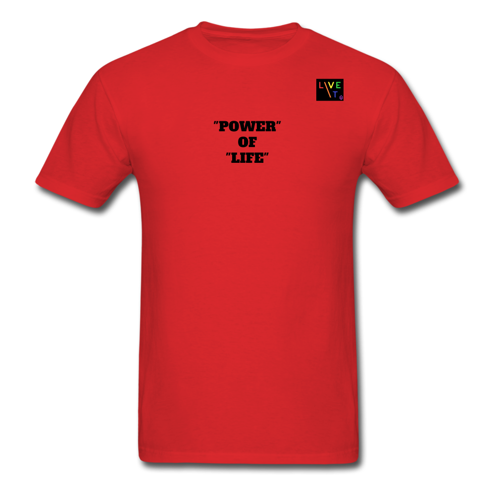 LIVE IT Pride Unisex POWER OF LIFE original Classic T-Shirt - red