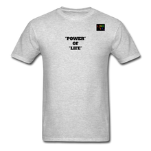 Load image into Gallery viewer, LIVE IT Pride Unisex POWER OF LIFE original Classic T-Shirt - heather gray
