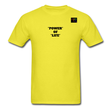 Load image into Gallery viewer, LIVE IT Pride Unisex POWER OF LIFE original Classic T-Shirt - yellow
