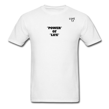 Load image into Gallery viewer, LIVE IT Unisex POWER OF LIFE original Classic T-Shirt - white
